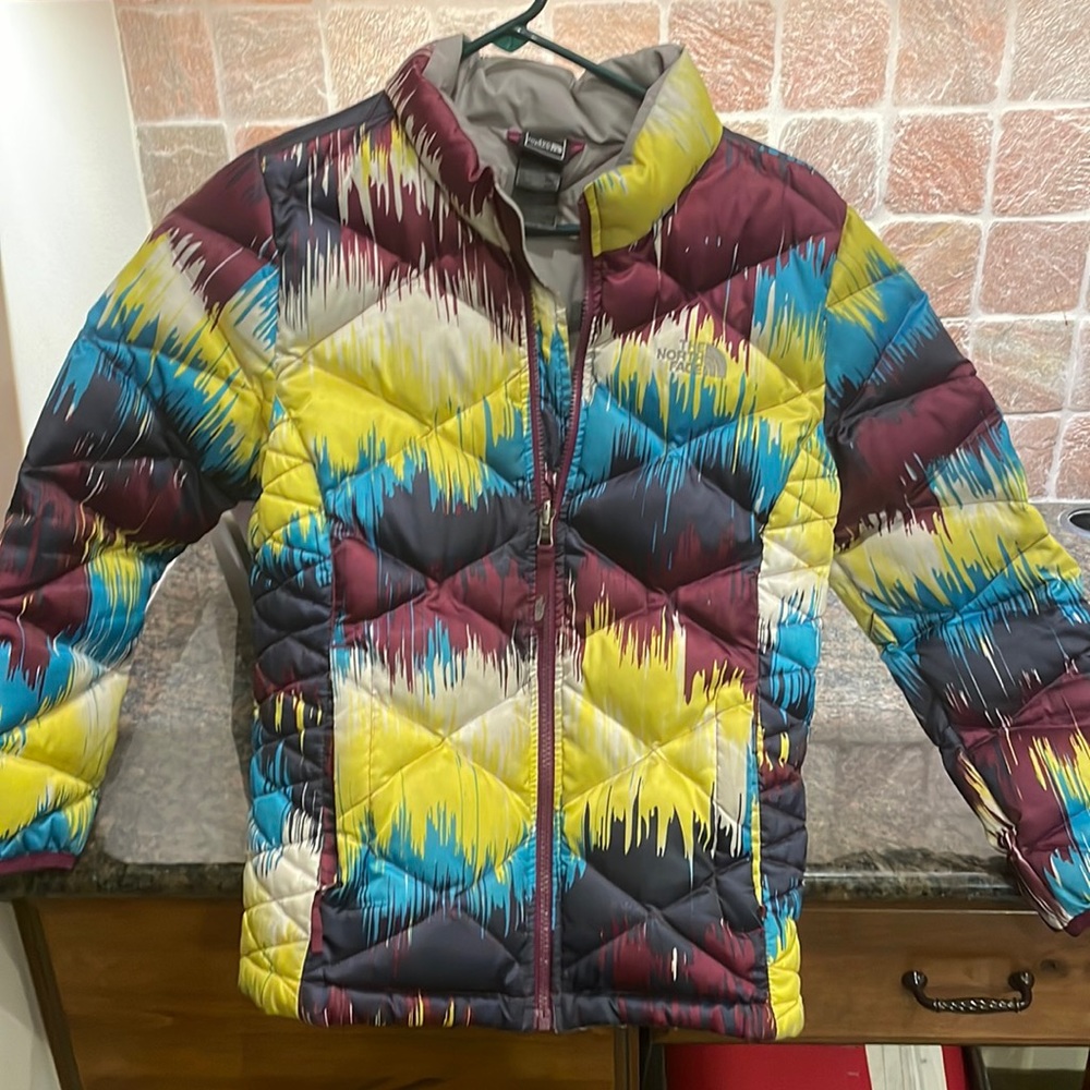 Colorful North Face Kids Puffer Jacket